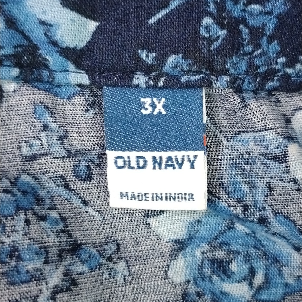 OLD NAVY 3X WOMENS PUFFED SLEEVE
DRESS / ROUNDED NECK - Picture 7 of 9